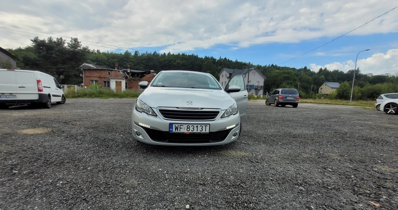 Peugeot 308 cena 38900 przebieg: 143050, rok produkcji 2017 z Gdynia małe 121